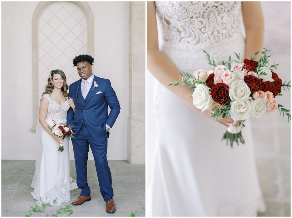 Red Mesa and Roses Wedding